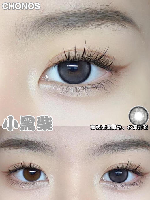 日抛新 Chonos 小黑柴 14.2 自然黑灰 商品图2