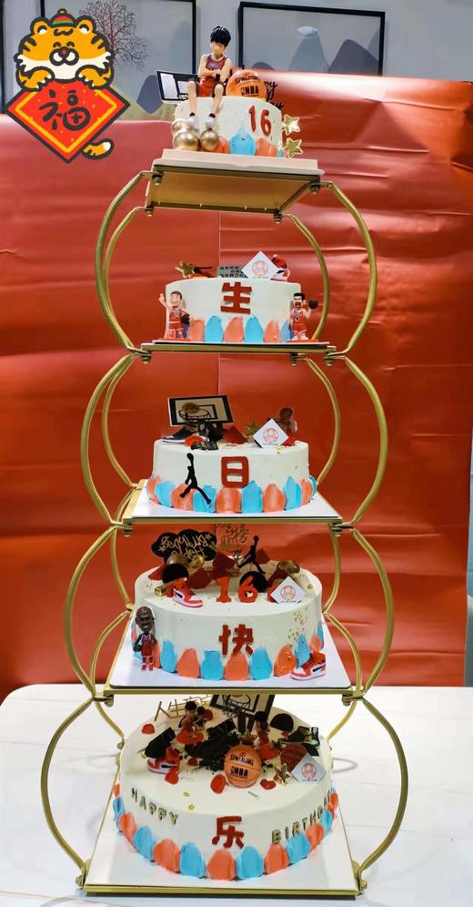 架子多层蛋糕（三层五层，可定制可选款） 商品图0