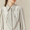 Famecoco范可儿尖领衬衫女款早春法式洋气衬衣F221BH004 商品缩略图3