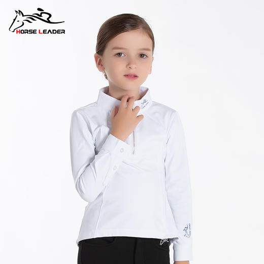 儿童加厚立领拉链长袖T恤-CAH6316 商品图1