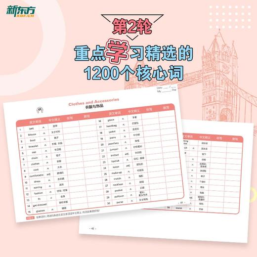 剑桥PET学霸词汇一本通 本系列图书为新东方YLE、KET、PET课堂用书，学练结合背单词，逐级突破考试必会词，配图辅助记忆，赠英式发音外教朗读音频。 商品图2