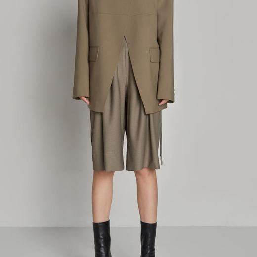 抽绳兜阔腿中裤 商品图0