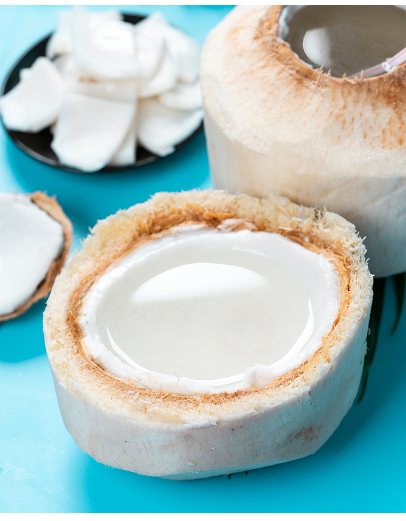 时令鲜果泰国椰青个大饱满清新椰香汁水清甜4个装