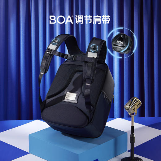小斐乐双肩书包2022春季新款3D背板护脊减负BOA低年级书包K17B212167F 商品图2