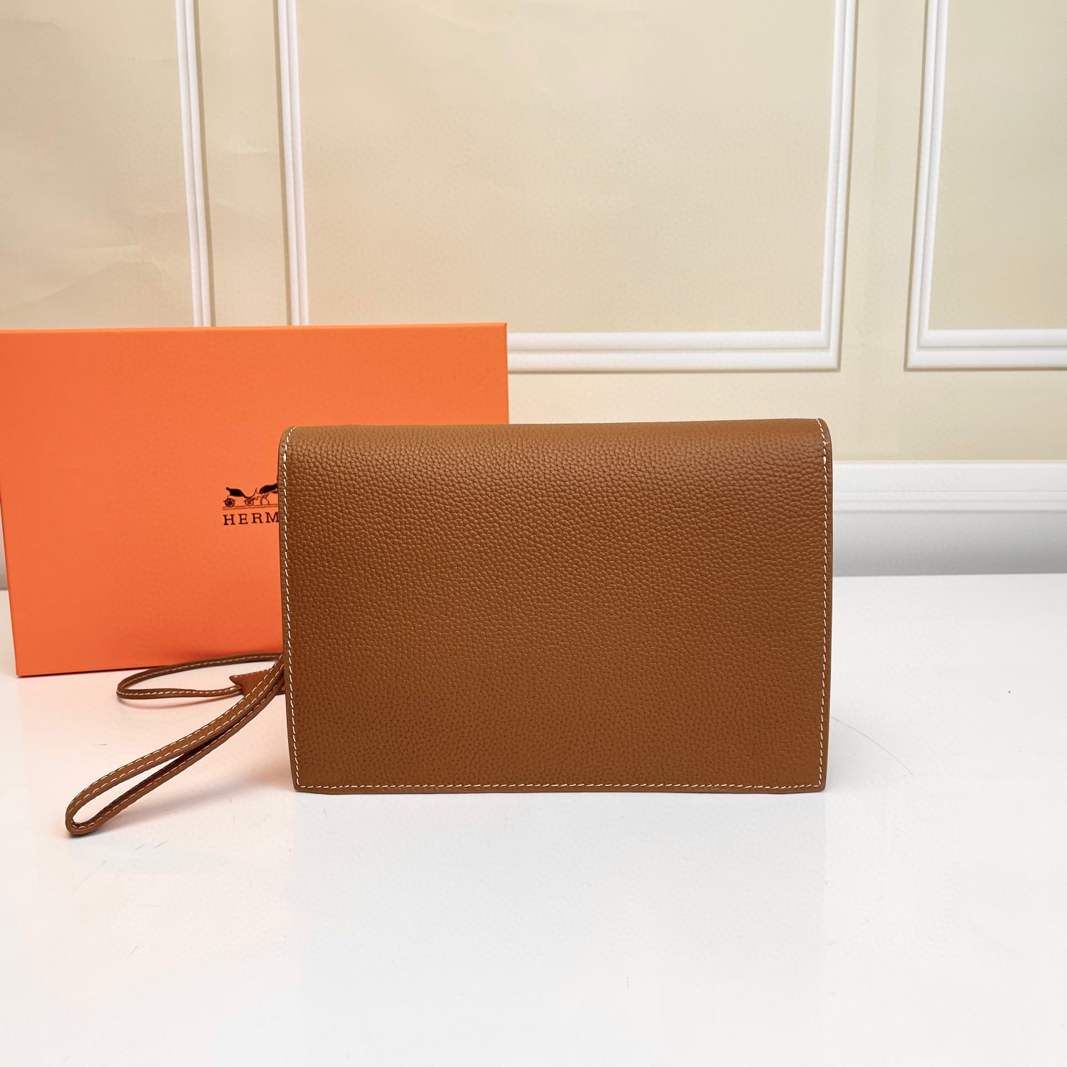 春季特惠90750 爱马仕经典土黄手包725