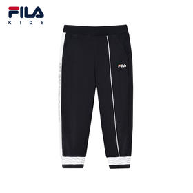 小斐乐儿童梭织长裤2022夏季新款女小童百搭运动弹力裤子K11B221812FNV