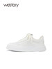 westory透气休闲运动鞋22年春季新款厚底真皮时尚女鞋德训鞋S22AM54621 商品缩略图1