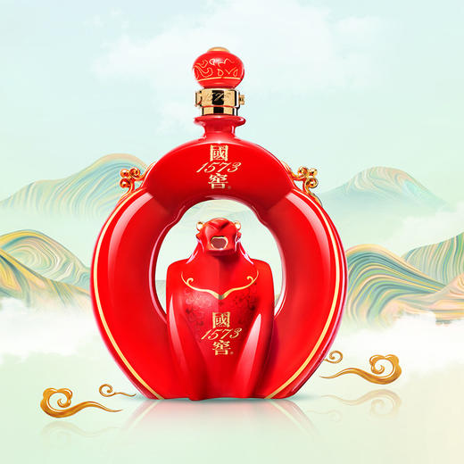 【2022年·封藏大典】55度 国窖1573 春酿生肖纪念酒 福虎生财 1L   泸州老窖官方旗舰店 商品图1