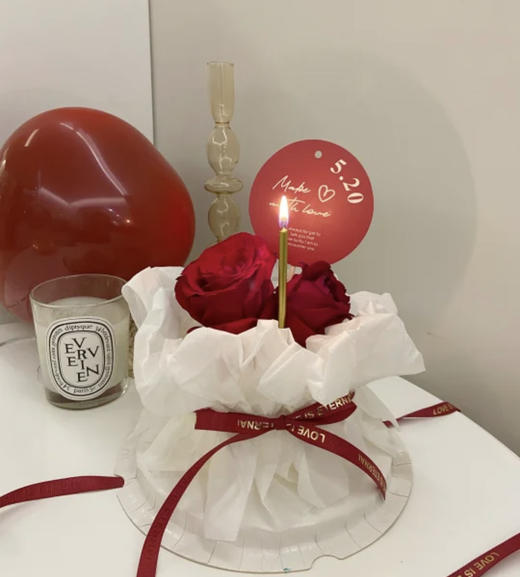 玫瑰花束蛋糕 | 昔果 商品图0