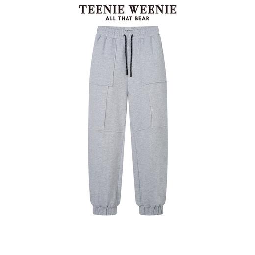 TeenieWeenie小熊抽绳收腰显瘦卫裤休闲裤束脚裤运动裤女春夏新款TTTM221201T 商品图5
