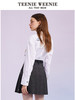 TeenieWeenie小熊白色衬衫长袖衬衣女设计感上衣韩版显瘦春夏新款TTYW221202T 商品缩略图1