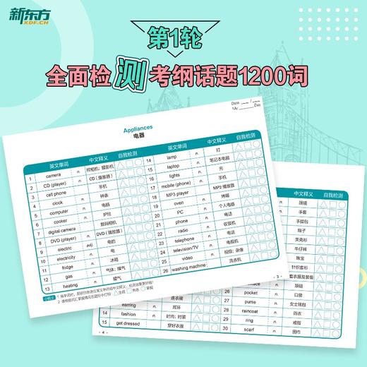 剑桥KET学霸词汇一本通 本系列图书为新东方YLE、KET、PET课堂用书，学练结合背单词，逐级突破考试必会词，配图辅助记忆，赠英式发音外教朗读音频。 商品图1