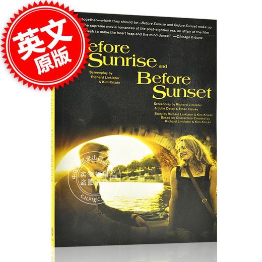 现货 爱在黎明破晓前&爱在日落黄昏时 英文原版 Love Before Sunrise & Before Sunset 理查德·林克莱特 经典爱情小说电影原著 商品图0