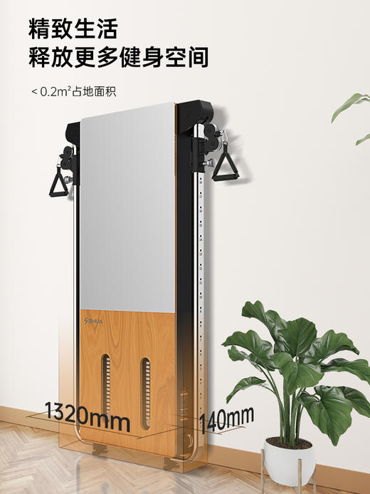 舒华G699健身器材多功能壁挂式综合训练器械 商品图3