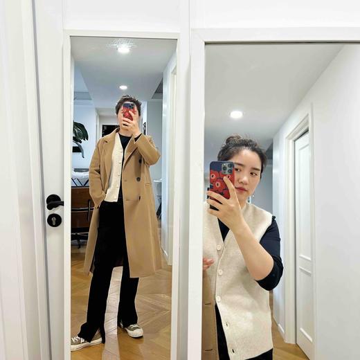 icicl*小禾同款 春秋｜内开叉黑色魔鬼裤 显瘦！【2072】【包邮+三天tui换】 商品图2