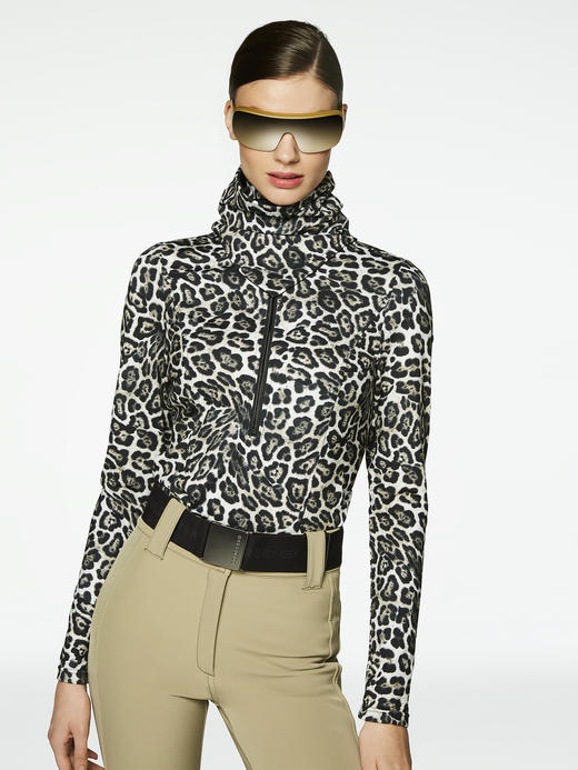 Goldbergh - Lilja Ladies Knitted Pully - Multicolor - 女装 - 速干 - 豹纹 商品图0