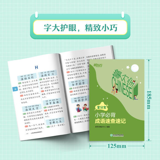 掌分宝系列-小学必背成语速查速记 商品图2