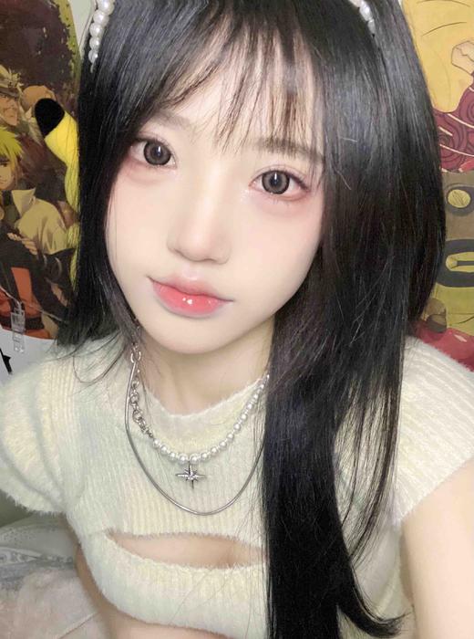 【大直径日抛和半年抛双版本】花胶奶糕 KikiCon  | 大直径14.5，着色14.2  |【一盒10片，多盒购买更划算，选款色板在详情页！】，粗黑边混血美瞳、梦玲同款、半年抛是doriscon品牌 商品图10