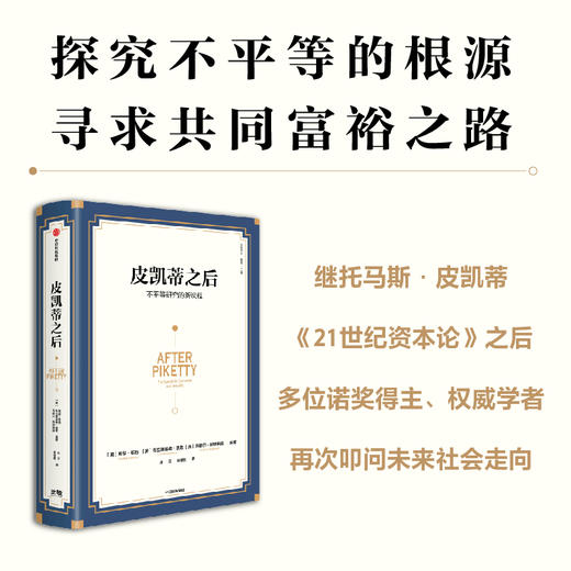 皮凯蒂之后 不平等研究的新议程 希瑟布西等著 探究不平等的根源 寻求共同富裕之路 剖析21世纪资本论 中信出版社图书 正版 商品图1