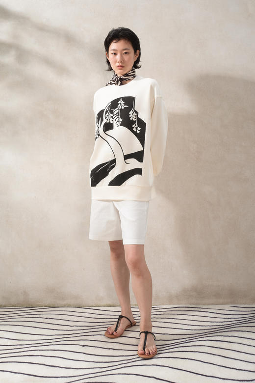 WHM 双面针织布图形卫衣 商品图0