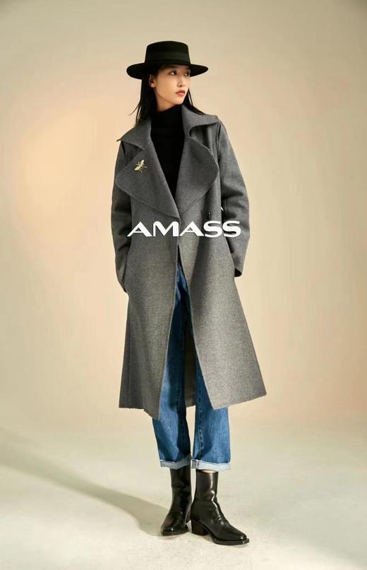 3楼阿玛施AMASS灰色大衣 商品图1