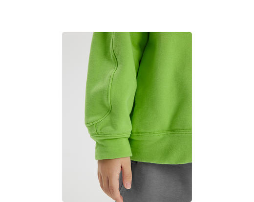 江南布衣婴童  22年春装新品连帽开襟卫衣  1MB431190 商品图4