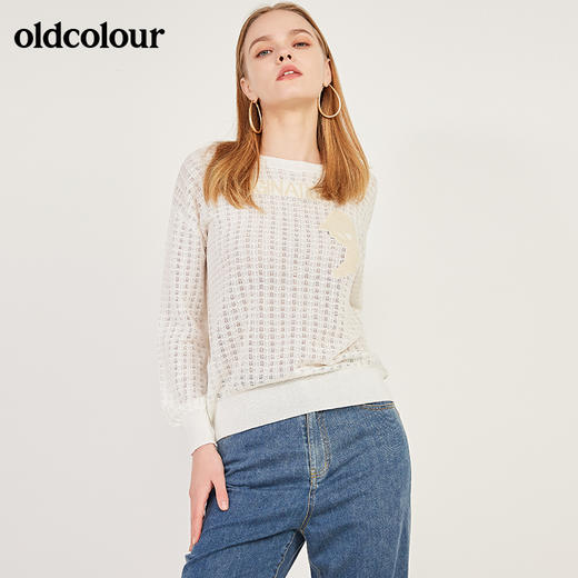 oldcolour2021春季套头衫女N12052241 商品图7
