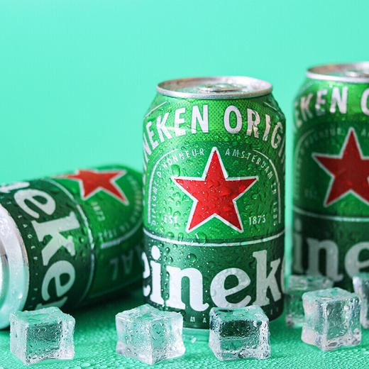 喜力荷兰进口易拉罐 5.0%vol 330ml*24罐 商品图1