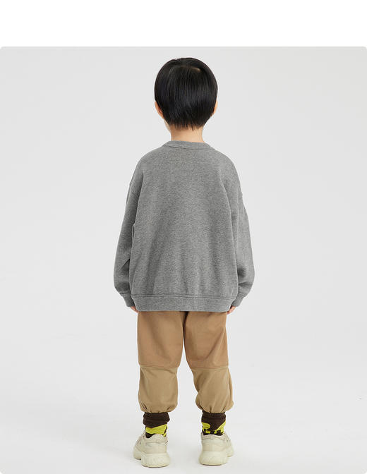 江南布衣婴童  22年春装新品无帽套头卫衣  1MB401210 商品图10