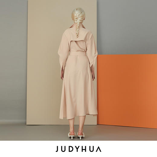 JUDYHUA 垂感衬衫裙 商品图2