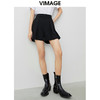 VIMAGE纬漫纪新款气质通勤时尚百搭显瘦短裤VC2105212 商品缩略图0