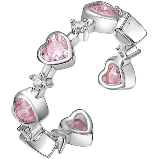 ZEGL设计师爱心戒指女设计小众高级冷淡风LOVE指环轻奢精致食指戒 商品图9