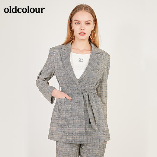 oldcolour2021春季西装外套N12048202 商品图4
