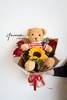 「情人节特别款」毛衣小熊花束 商品缩略图0