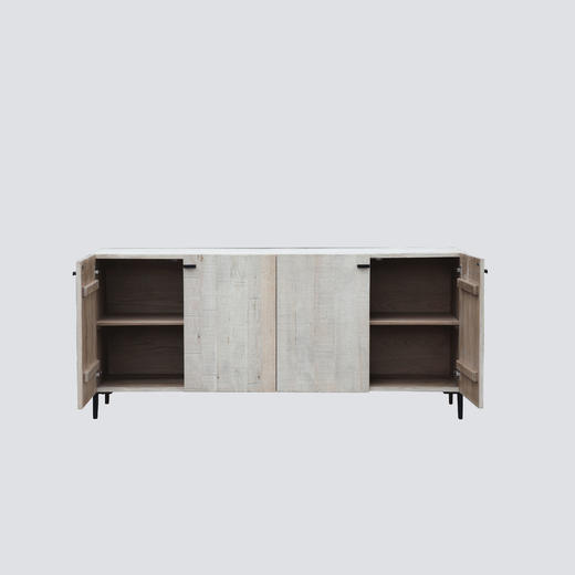 NS家居nsfurniture白橡木铁艺装饰柜NSCB-Fuji-005系列 商品图2