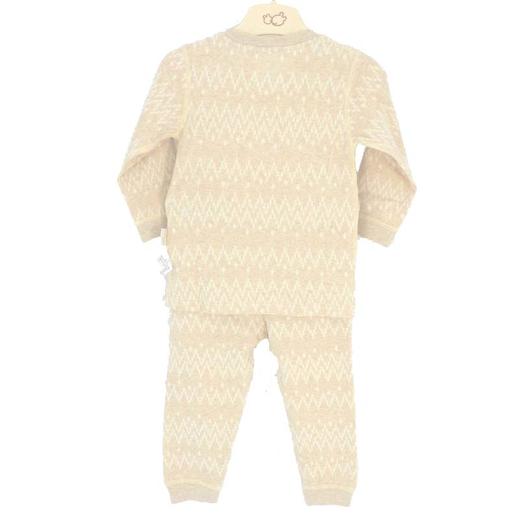 拉比-内衣类（常年）B8暖绒半高领服套装 商品图1