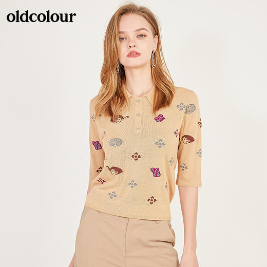 oldcolour2021春季套头衫女N13052308 商品图2