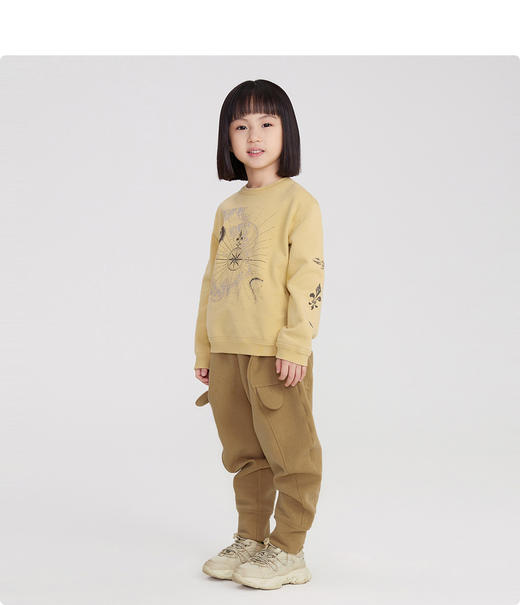 江南布衣婴童 22年春装新品  无帽套头卫衣   1MB403190 商品图1