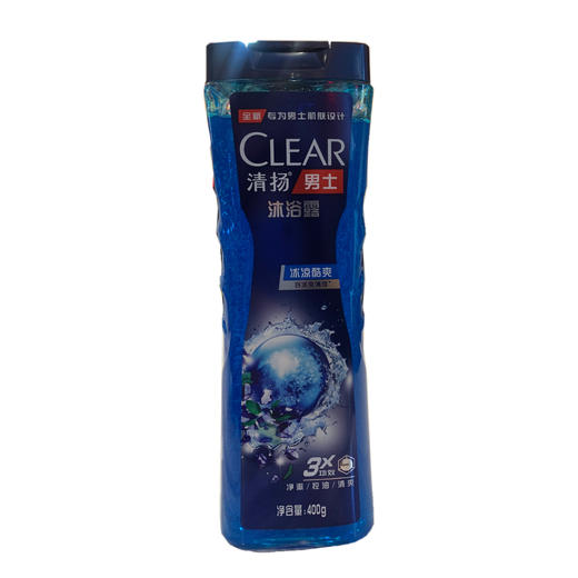 清扬男士平衡控油沐浴露400g 商品图0