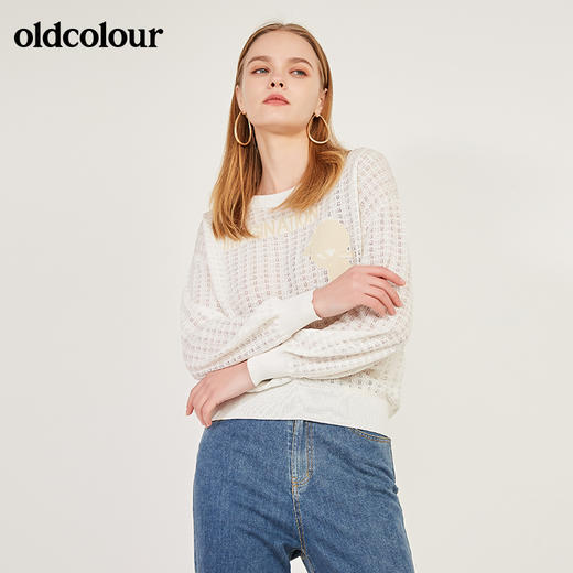 oldcolour2021春季套头衫女N12052241 商品图8