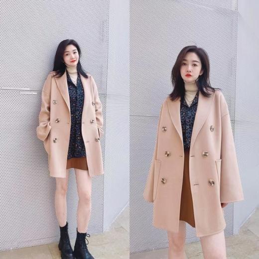 3楼阿玛施AMASS咖色短尼大衣 商品图2