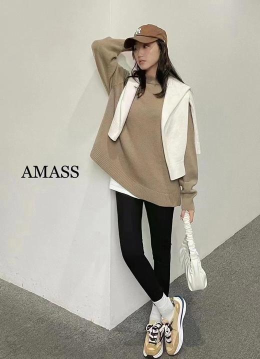3楼阿玛施AMASS咖色羊绒毛衣 商品图2