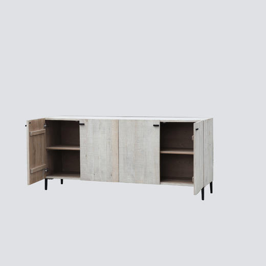 NS家居nsfurniture白橡木铁艺装饰柜NSCB-Fuji-005系列 商品图3
