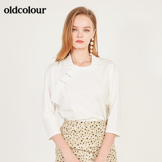oldcolour2021春季长袖T恤女N12023205 商品图2
