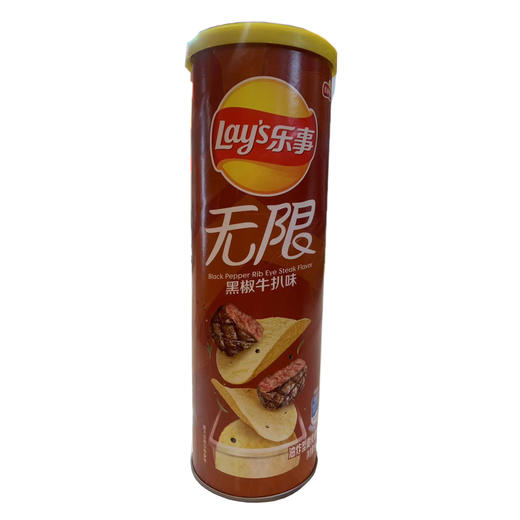 乐事薯片无限黑椒牛扒味90g 商品图0
