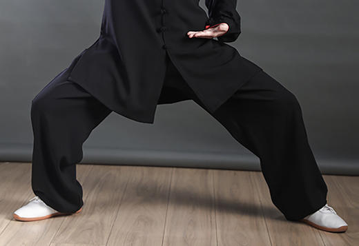天丝麻太极拳练功裤【白|黑|红|藏蓝|浅粉】 商品图1