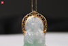 天然翡翠【观音】吊坠   镶嵌：18K金镶 商品缩略图3