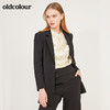 oldcolour春季新款简约帅气百搭休闲小西装外套女N11042130 商品缩略图3