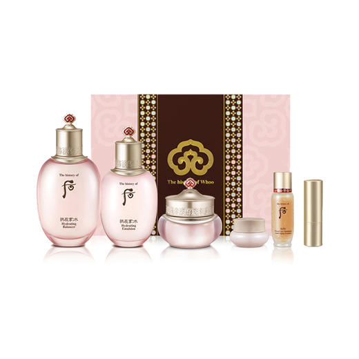 【跨境优选】Whoo后 拱辰享水沄系列礼盒6件套 商品图0
