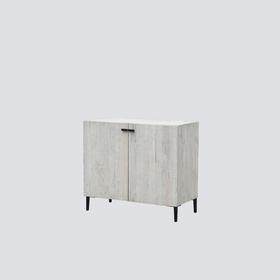 NS家居nsfurniture白橡木铁艺装饰柜NSCB-Fuji-006系列